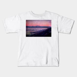 starry beach Kids T-Shirt